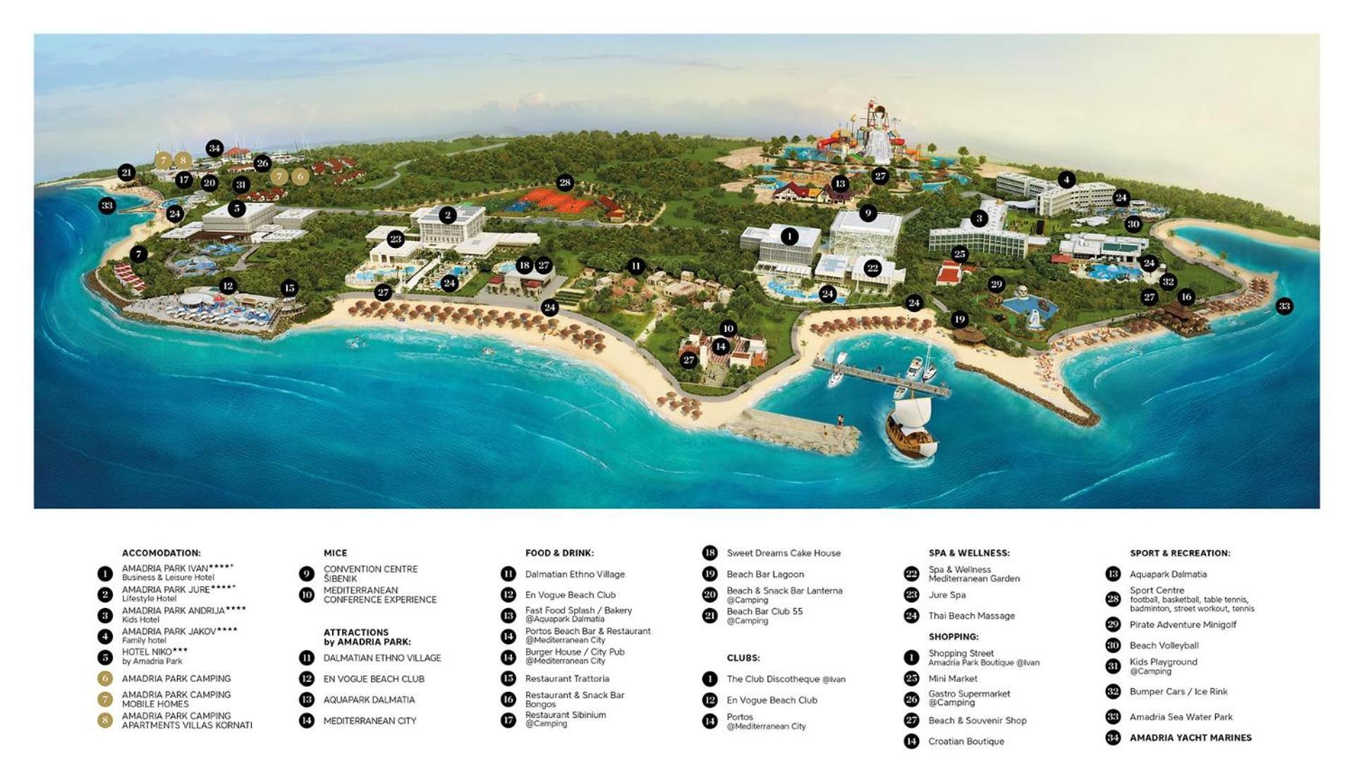 Amadria Park Apartments شيبينيك المظهر الخارجي الصورة